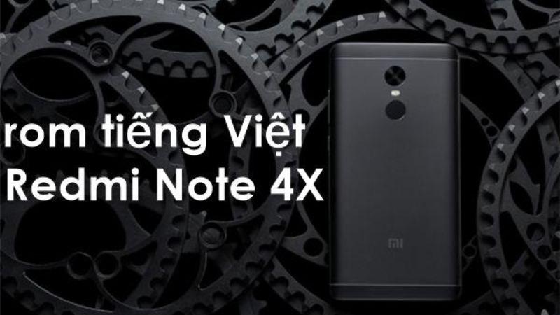 Up ROM Xiaomi Redmi Note 4X Quốc tế - Full Tiếng Việt mới nhất 2017