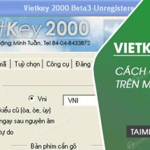 Hướng Dẫn Cài Vietkey 2000